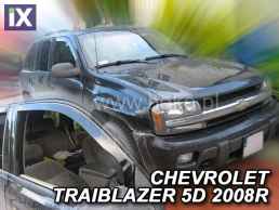 Ανεμοθραύστες για Chevrolet Trailblazer (2002-2009) 5 πορτο - 2 τμχ. εμπρός