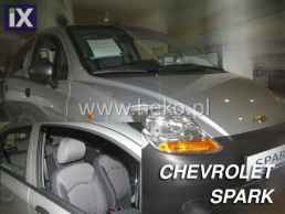 Ανεμοθραύστες για Chevrolet Spark I (2005-2010) 5 πορτο - 4 τμχ. εμπρός και πίσω