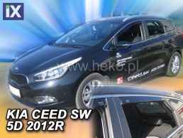 Ανεμοθραύστες για Kia Ceed (2012+) combi - 4 τμχ. εμπρός και πίσω