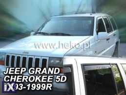 Ανεμοθραύστες για Jeep Grand Cherokee (1993-1999) 4 τμχ. εμπρός και πίσω