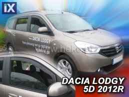 Ανεμοθραύστες για Dacia Lodgy / Dokker (2012+) 4/5 πορτο - 2 τμχ. εμπρός