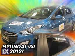 Ανεμοθραύστες για Hyundai i30 (2012-2017) 5 πορτο - 4 τμχ. εμπρός και πίσω