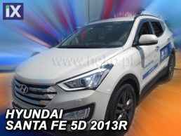 Ανεμοθραύστες για Hyundai Santa Fe (2012+) 5 πορτο - 4 τμχ. εμπρός και πίσω