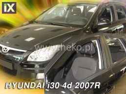 Ανεμοθραύστες για Hyundai i 30 (2007-2012) 5 πορτο - 4 τμχ. εμπρός και πίσω