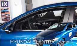 Ανεμοθραύστες για Hyundai Elantra (2000-2006) 5 πορτο - 4 τμχ. εμπρός και πίσω