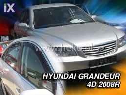 Ανεμοθραύστες για Hyundai Grandeur (2005-2011) sedan - 4 τμχ. εμπρός και πίσω