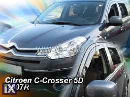 Ανεμοθραύστες για Citroen C-Crosser / Peugeot 4007 (2007+ ) 5 πορτο - 4 τμχ. εμπρός και πίσω