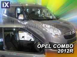 Ανεμοθραύστες για Fiat Doblo II (2010+) / Opel Combo (2011+) 2 τμχ. εμπρός