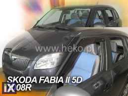 Ανεμοθραύστες για Skoda Fabia (2008-2015) combi - 4 τμχ εμπρός και πίσω