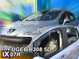 Ανεμοθραύστες για Peugeot 308 (2007-2013 ) 5 πορτο - 2 τμχ. εμπρός