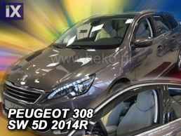 Ανεμοθραύστες για Peugeot 308 (2013+) 5 πορτο ,combi - 2 τμχ. εμπρός