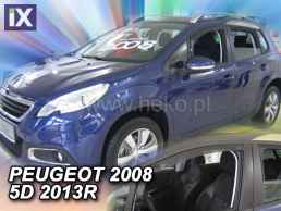 Ανεμοθραύστες για Peugeot 2008 (2013+ ) 5 πορτο - 2 τμχ. εμπρός