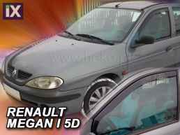 Ανεμοθραύστες για Renault Megane (1995-2002) 5 πορτο , sedan - 2 τμχ. εμπρός
