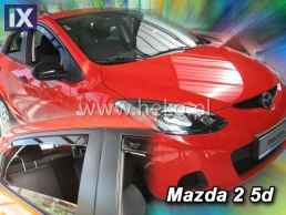 Ανεμοθραύστες για Mazda 121 (1996-2002) 5 πορτο - 4 τμχ. εμπρός και πίσω