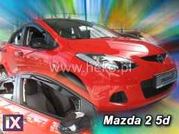 Ανεμοθραύστες για Mazda 2 (2009-2014) 5 πορτο - 2 τμχ. εμπρός