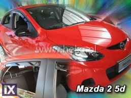 Ανεμοθραύστες για Mazda 323 (1998-2003) sedan - 4 τμχ. εμπρός και πίσω