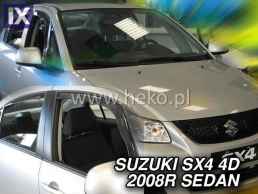 Ανεμοθραύστες για Suzuki SX4 (2008+) sedan - 4 τμχ εμπρός και πίσω