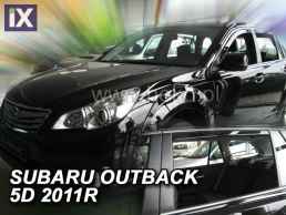 Ανεμοθραύστες για Subaru Outback (2009-2014) - 4 τμχ εμπρός και πίσω