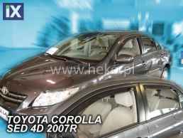 Ανεμοθραύστες για Toyota Corolla (2007-2013) sedan - 2 τμχ εμπρός