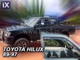 Ανεμοθραύστες για Toyota Hilux (1989-1997) 4 πορτο - 2 τμχ. εμπρός