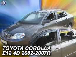 Ανεμοθραύστες για Toyota Corolla (2002-2007) combi - 4 τμχ εμπρός και πίσω