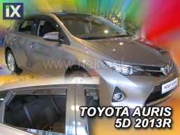 Ανεμοθραύστες για Toyota Auris 2 (2013+) 5 πορτο - 4 τμχ εμπρός και πίσω