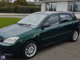 Ανεμοθραύστες για Toyota Corolla (2002-2007) 5 πορτο - 4 τμχ εμπρός και πίσω