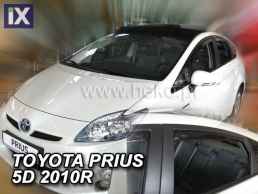 Ανεμοθραύστες για Toyota Prius (2010-2015) 5 πορτο - 4 τμχ εμπρός και πίσω