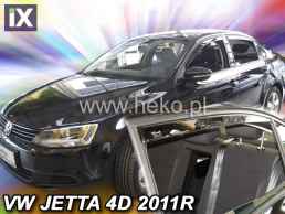 Ανεμοθραύστες για Vw Jetta (2011+) sedan - 4 τμχ εμπρός και πίσω