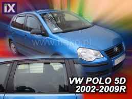 Ανεμοθραύστες για Vw Polo (2002-2009) 5 πορτο - 4 τμχ εμπρός και πίσω