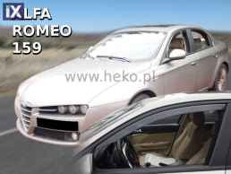 Ανεμοθραύστες για Alfa Romeo 159 sedan - 2 τμχ. εμπρός