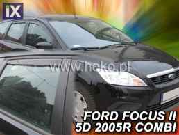 Ανεμοθραύστες για Ford Focus II (2004-2011) combi - 4 τμχ. εμπρός και πίσω