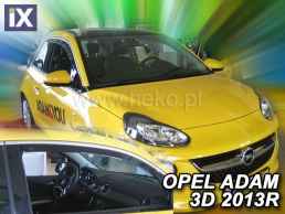 Ανεμοθραύστες για Opel Adam (2013+) 3 πορτο