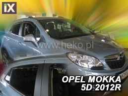 Ανεμοθραύστες για Opel Mokka (2012-2018) 5 πορτο - 4 τμχ εμπρός και πίσω