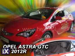 Ανεμοθραύστες για Opel Astra J (2010+) 3 πορτο