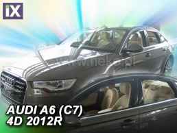 Ανεμοθραύστες για Audi A6 C6 (2011+) sedan - 4 τμχ. εμπρός και πίσω