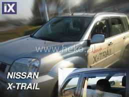 Ανεμοθραύστες για Nissan X-Trail (2001-2007) - 4 τμχ εμπρός και πίσω