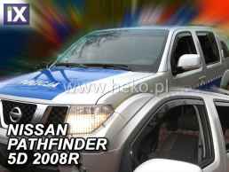 Ανεμοθραύστες για Nissan Pathfinder (2005-2012) 5 πορτο - 2 τμχ. εμπρός