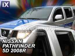 Ανεμοθραύστες για Nissan Pathfinder (2005-2012) 5 πορτο - 4 τμχ. εμπρός και πίσω