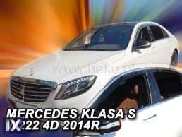 Ανεμοθραύστες για Mercedes S-Class W222 (2013+) sedan - 4 τμχ. εμπρός και πίσω