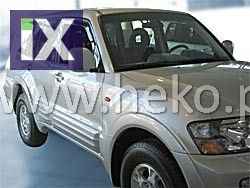 Ανεμοθραύστες για Mitsubishi Pajero Pinin (1998-2007) 5 πορτο - 2 τμχ. εμπρός