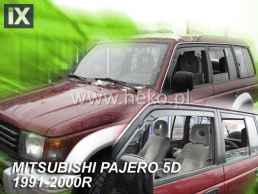 Ανεμοθραύστες για Mitsubishi Pajero / Shogun (1991-1999) 3/5 πορτο - 2 τμχ. εμπρός