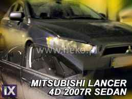 Ανεμοθραύστες για Mitsubishi Lancer (2004-2007) combi - 4 τμχ. εμπρός και πίσω