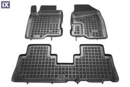 Λαστιχένια πατάκια Rezaw Plast για Opel Antara / Chevrolet Captiva (2006+) - τύπου σκαφάκι - 3τμχ.