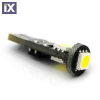 LEd λάμπα τύπου Τ10 με 3 SMD led - CANBUS 4300K - 1τμχ.