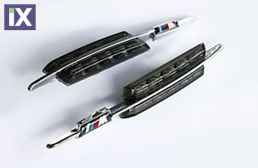 Led φλας για BMW E46 M-Look (1998-2001) / E46 Compact - φιμέ - σετ 2τμχ.