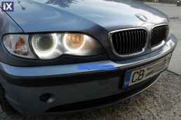 Δαχτυλίδια angel eyes για BMW E46 Compact (2001+) - με 140 led