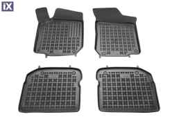 Λαστιχένια πατάκια Rezaw Plast για Wv Golf 4 / Wv Bora / VW Beetle / VW Jetta / Skoda Octavia (1997-2010) / Seat Leon και Toledo (1999-2005) - τύπου σκαφάκι - 4τμχ.