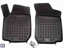 Λαστιχένια πατάκια Rezaw Plast για Wv Golf 4 / Wv Bora / VW Beetle / VW Jetta / Skoda Octavia (1997-2010) / Seat Leon και Toledo (1999-2005) - τύπου σκαφάκι - 4τμχ.