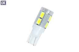 Led λάμπα τύπου Τ10 5W με 10 SMD 5630 led - κατάλληλη για φώτα ημέρας - 1τμχ.